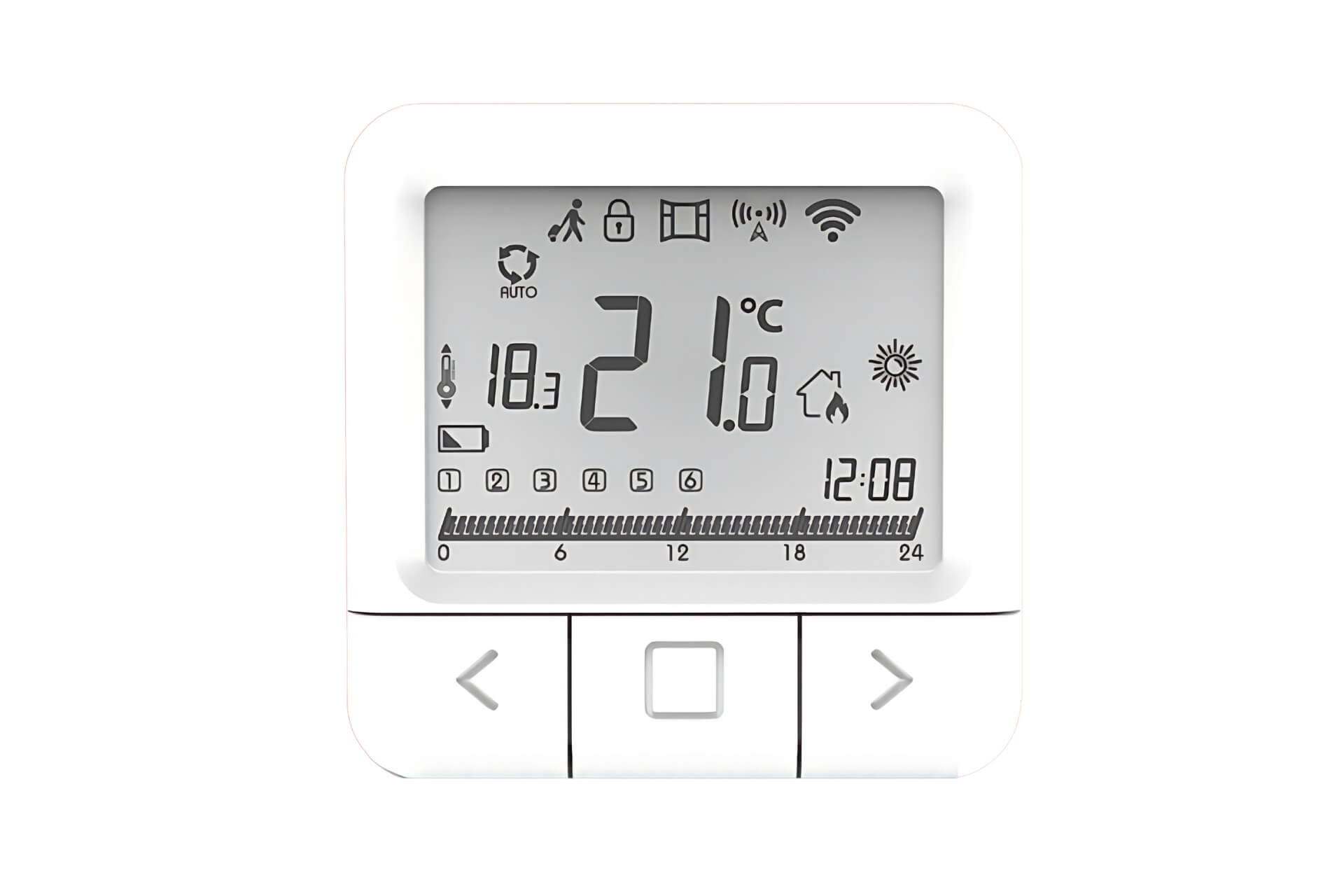 eVARMO EasyHeat Room Control - Raumthermostat für direct-Heizungen